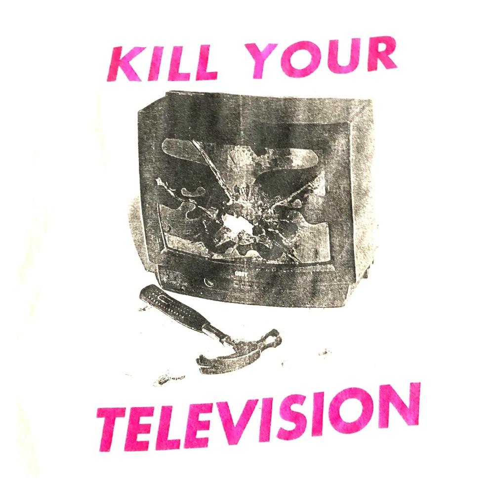 Obey “Kill Your Television” long sleeve T